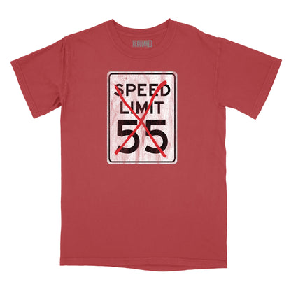 I Can't Drive 55 Sign Relaxed Fit T-Shirt