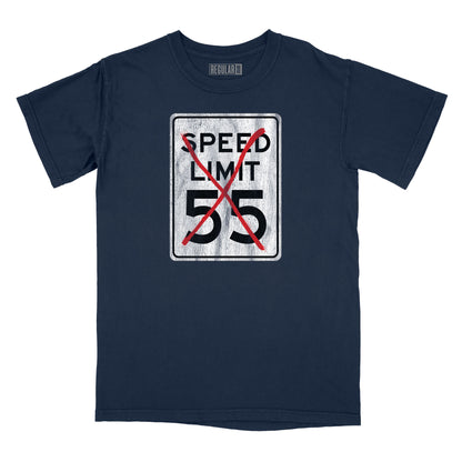 I Can't Drive 55 Sign Relaxed Fit T-Shirt