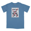 I Can't Drive 55 Sign Relaxed Fit T-Shirt - Slate