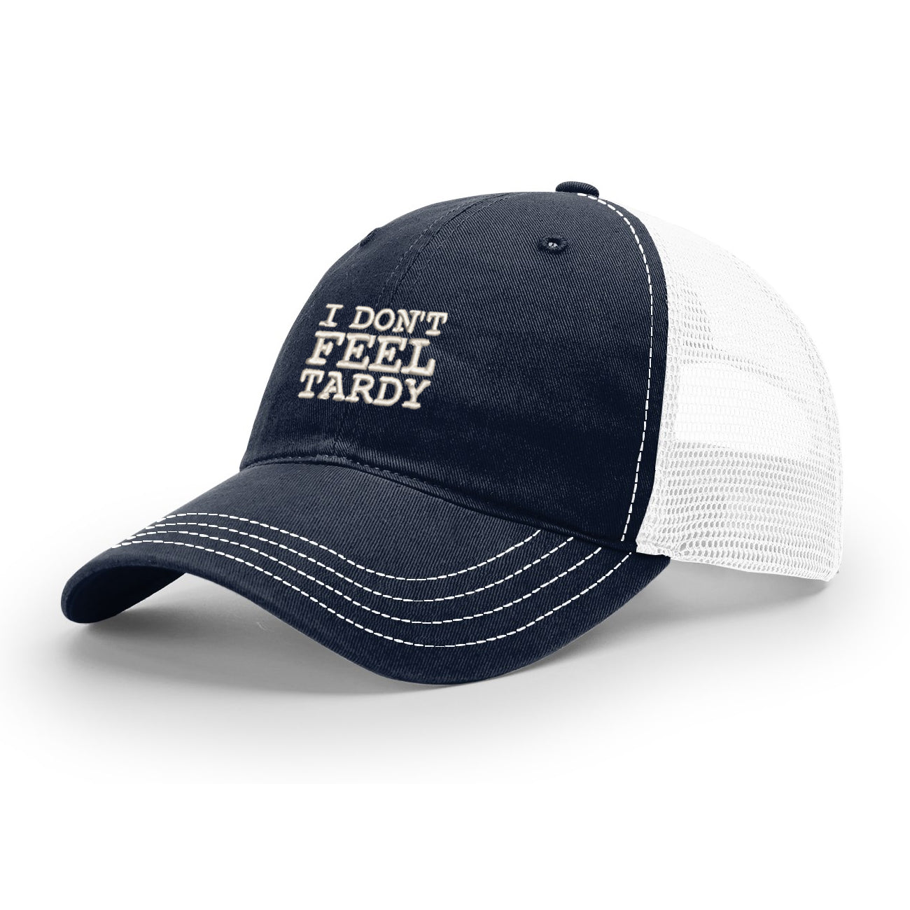 Best Caps For Men - Navy Rodeo Trucker Hat