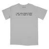 I Got Some Peanut Butter Relaxed Fit T-Shirt (Inspired by The Talking Heads) - Silver