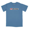 I Heart Grunge Relaxed Fit T-Shirt - As Worn By Eddie Vedder - Slate