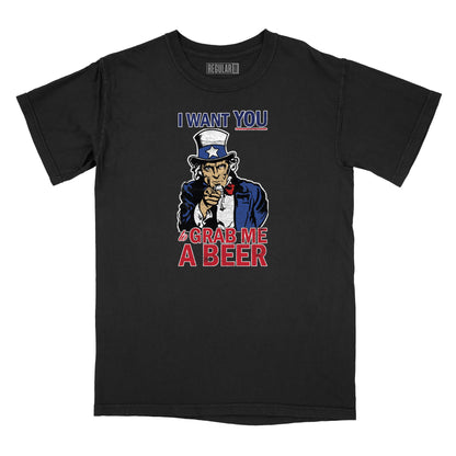 I Want You to Grab Me a Beer Relaxed Fit T-Shirt