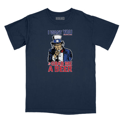 I Want You to Grab Me a Beer Relaxed Fit T-Shirt