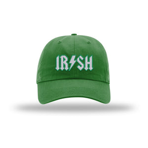 IR/SH Dad Hat - White & Kelly