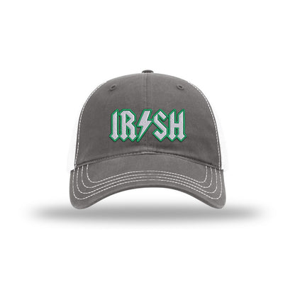 IR/SH Soft Mesh Trucker - White & Kelly