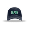 IR/SH Soft Mesh Trucker - White & Kelly - NAVY