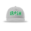 IRISH Lightning Bolt 5-Panel Structured Snapback Hat - ICE GREY