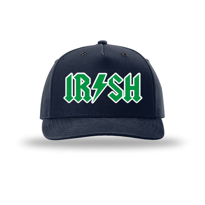 IRISH Lightning Bolt 5-Panel Structured Snapback Hat