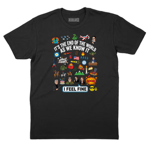 It's the End of the World as We Know It Icon T-Shirt (Inspired by R.E.M.)