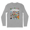 It's the End of the World as We Know It Icon Long Sleeve T-Shirt (Inspired by R.E.M.) - Heather Grey