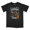 It's the End of the World as We Know It Icon Relaxed T-shirt (Inspired by R.E.M.) - BLACK