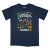 It's the End of the World as We Know It Icon Relaxed T-shirt (Inspired by R.E.M.) - NAVY