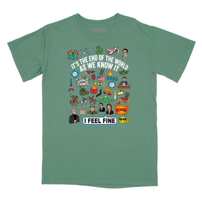 It's the End of the World as We Know It Icon Relaxed T-shirt (Inspired by R.E.M.)