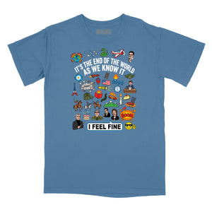 It's the End of the World as We Know It Icon Relaxed T-shirt (Inspired by R.E.M.)