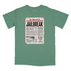 Jailbreak Newspaper Article Relaxed T-Shirt (Inspired by AC/DC) - PINE
