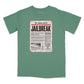 Jailbreak Newspaper Article Relaxed T-Shirt (Inspired by AC/DC)