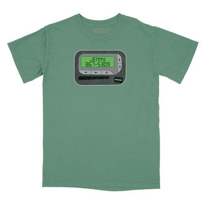 Jenny 867-5309 Beeper Relaxed Fit T-Shirt