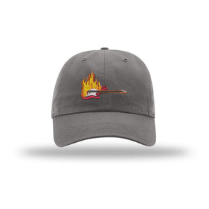 Jimi's Flaming Guitar - Dad Hat