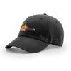 Jimi's Flaming Guitar - Dad Hat - BLACK
