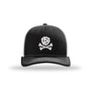 Jolly Roger 45 Adaptor Structured Trucker - BLACK