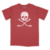 Jolly Roger Turntable Relaxed Fit T-Shirt - Brick