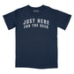 Just Here for the Beer Vintage Arch Relaxed Fit T-Shirt