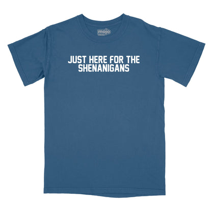 Just Here for the Shenanigans Relaxed T-Shirt