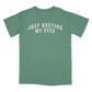 Just Resting My Eyes Vintage Arch Relaxed Fit T-Shirt