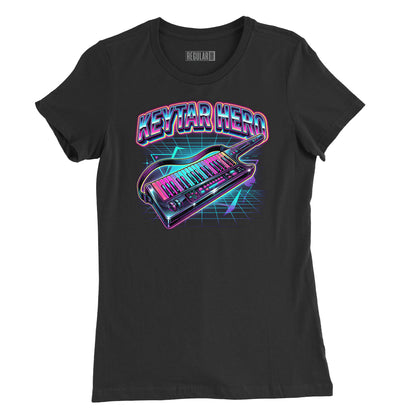 Keytar Hero Womens T-Shirt