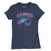 Keytar Hero Womens T-Shirt - Navy