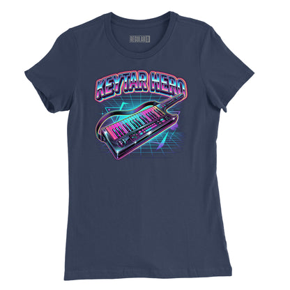 Keytar Hero Womens T-Shirt