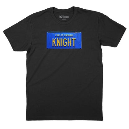 Knight Rider Licence Plate T-Shirt