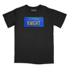 Knight Rider Licence Plate Relaxed Fit T-Shirt - Black