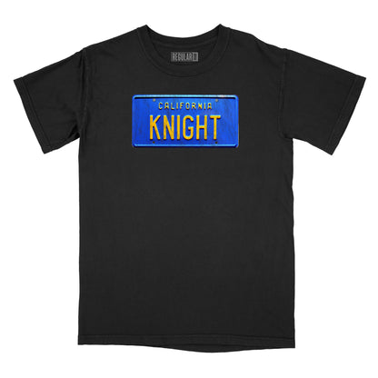 Knight Rider Licence Plate Relaxed Fit T-Shirt