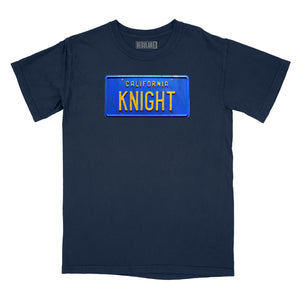 Knight Rider Licence Plate Relaxed Fit T-Shirt