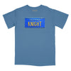 Knight Rider Licence Plate Relaxed Fit T-Shirt - Slate