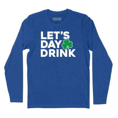 Let's Day Drink Shamrock Long Sleeve T-Shirt