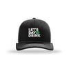 Let's Day Drink Structured Trucker - BLACK