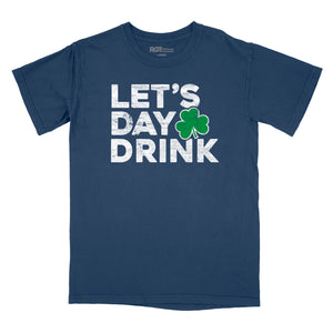 Let's Day Drink Shamrock Premium Relaxed T-Shirt