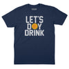 Let's Day Drink Sun T-Shirt - Navy