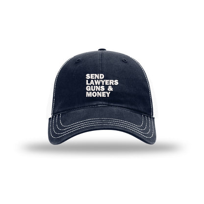 Send Lawyers Guns & Money - Soft Mesh Trucker