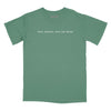 Send Lawyers Guns & Money Typewriter Relaxed Fit T-Shirt - Pine