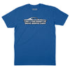 Life's Too Short to Drive Boring Cars T-Shirt - Royal
