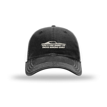 Life's Too Short to Drive Boring Cars - Soft Mesh Trucker
