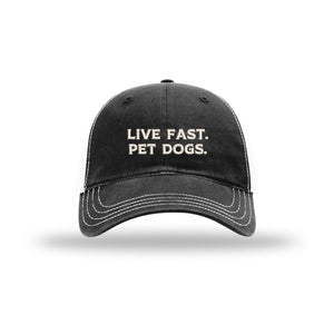 Live Fast Pet Dogs - Soft Mesh Trucker