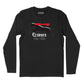 Elsinore Beer Flying Hosehead Long Sleeve T-Shirt