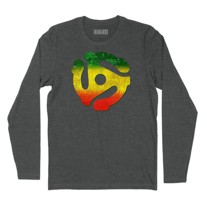 45 RPM Adapter Rasta Long Sleeve T-Shirt