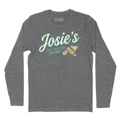 Josie's Vacation Revisited Long Sleeve T-Shirt (Inspired by The Outfield)