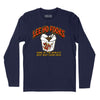 Lee Ho Fook's Takeout Long Sleeve T-Shirt (Inspired by Werewolves of London) - Navy